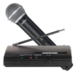 Shure VHF PG58 Vocal Hand Held Radio Microphone